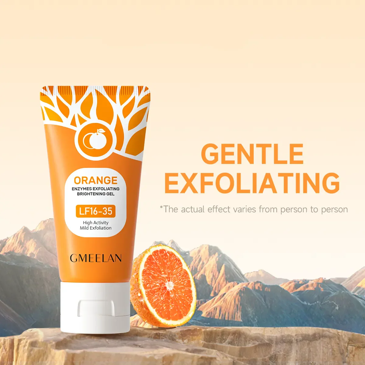 Orange Exfoliating & Brightening Gel Scrub
