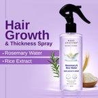 Rosemary & Rice Water Spray For Natural Hair Growth & Hair Thickness