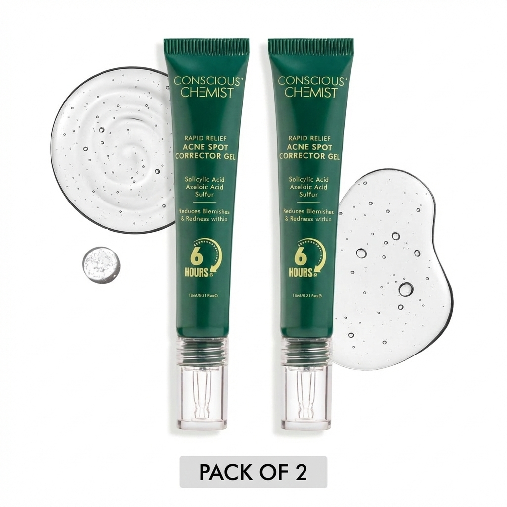 Rapid Relief Acne Spot Corrector Gel (15g)| Triple-Action Treatment For Men & Women
