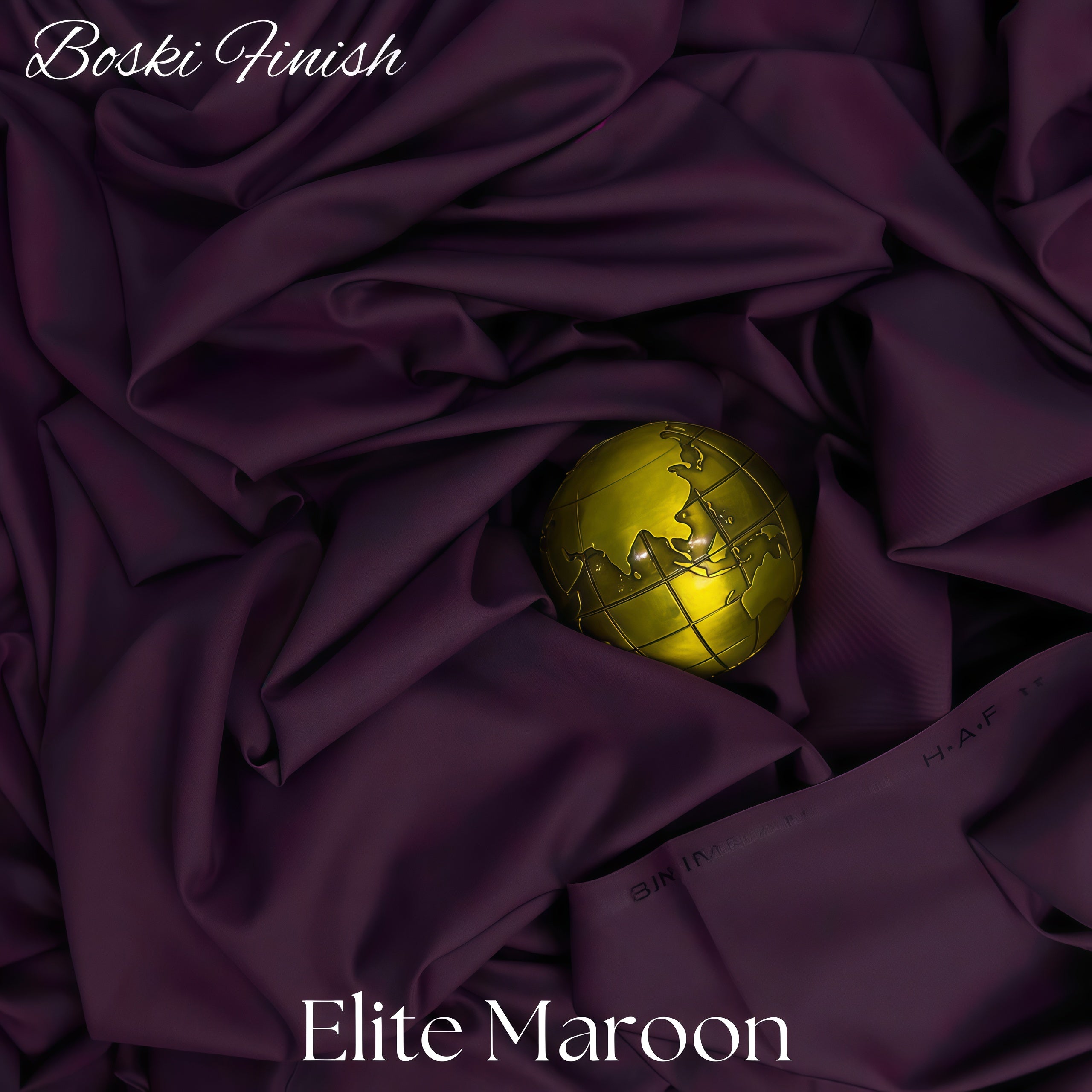 BOSKI | Wash & Wear | PREMIUM FABRIC  -  ELITE MEHROON