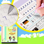 KIDS PRACTICE BOOK FOR LEARNING & GROWTH (4 BOOKS + 1 PEN + 1 GRIP + 10 REFILL)