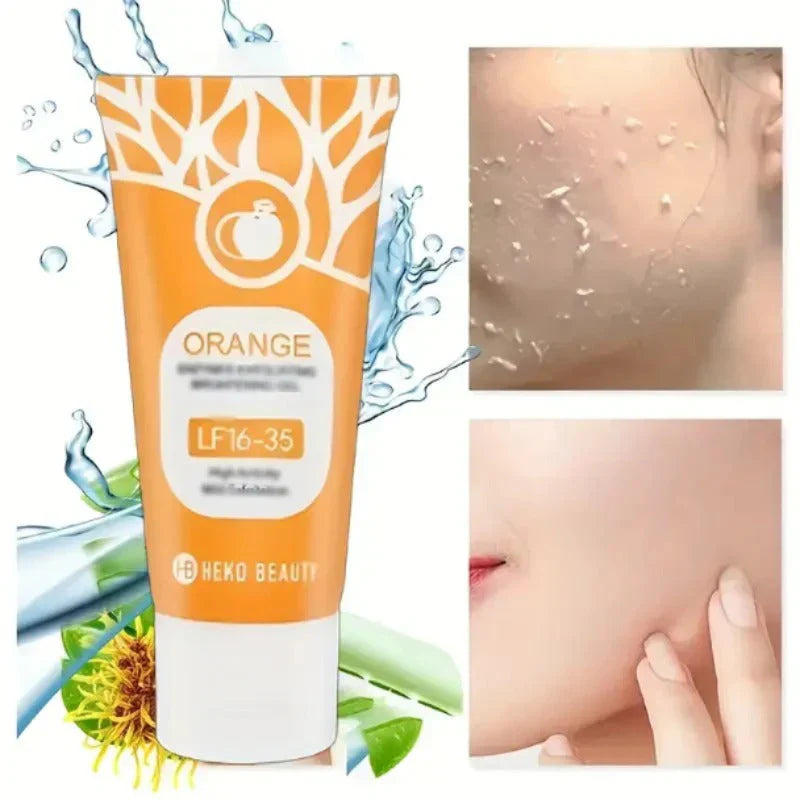 Orange Exfoliating & Brightening Gel Scrub